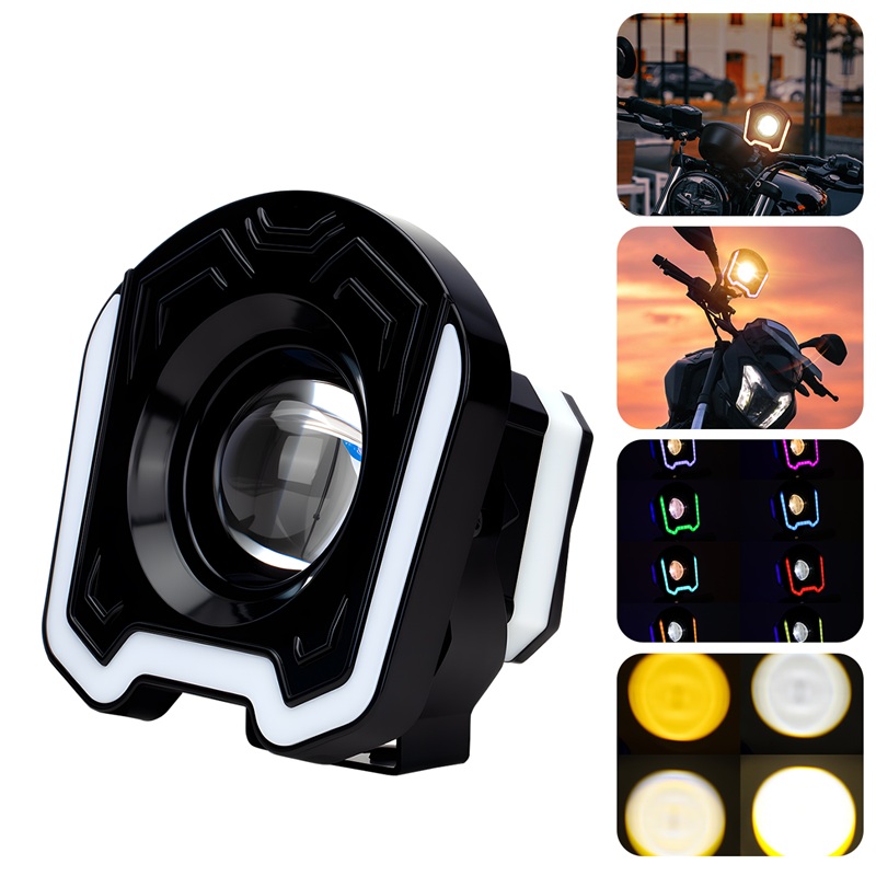4inch Motorcycle LED Spotlight - Sos Light Strobe recension och pris