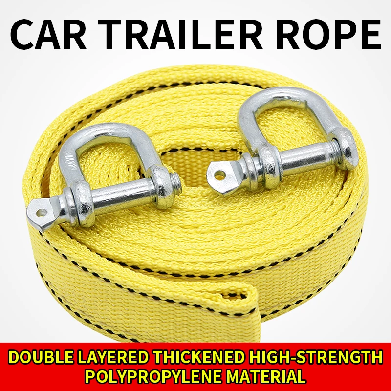 Car Trailer Rope Off Road Pull - Rescue Rope Throw recension och pris